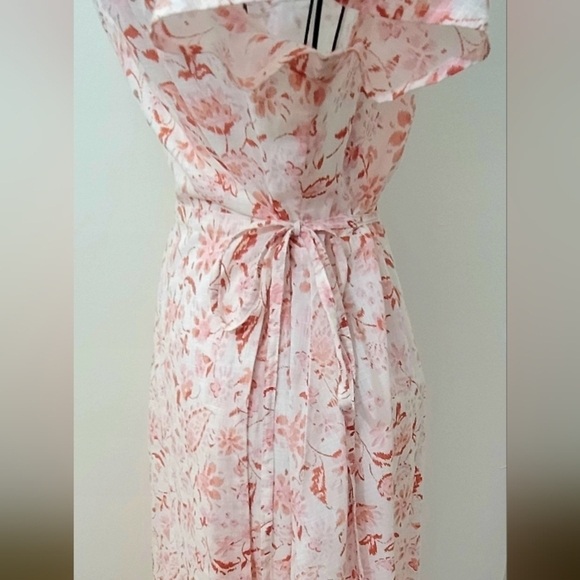 Bila Blush Floral High Low Dress - Picture 7 of 7